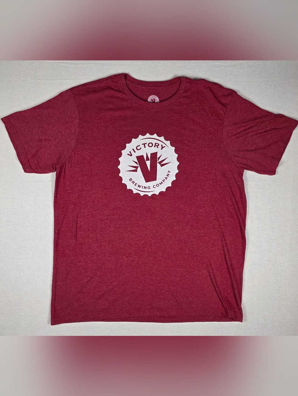Men's Red Graphic Tee - Victory Brewing